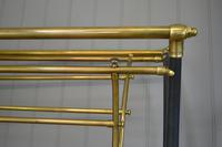 Rare Antique Victorian R.W Winfield 5ft King Size Brass & Iron Sleigh Bed (17 of 21) Rare Antique Victorian R.W Winfield 5ft King Size Brass & Iron Sleigh Bed (17 of 21)