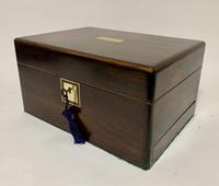 Antique Fitted Rosewood Jewellery Box (8 of 12) Antique Fitted Rosewood Jewellery Box (8 of 12)