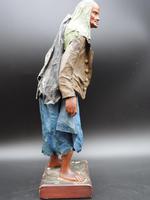 Attractive Mid 19th Century Papier-mâché Crib Figure of Elderly Lady (3 of 5) Attractive Mid 19th Century Papier-mâché Crib Figure of Elderly Lady (3 of 5)