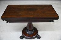 William IV Rosewood Card Table (7 of 12) William IV Rosewood Card Table (7 of 12)
