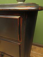 Antique Painted Black Chest of Drawers (14 of 16) Antique Painted Black Chest of Drawers (14 of 16)