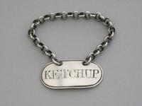 George III Silver Sauce Label 'Ketchup' by John Whittingham, London c.1795 (2 of 8) George III Silver Sauce Label 'Ketchup' by John Whittingham, London c.1795 (2 of 8)