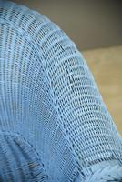 Blue Wicker Sofa (9 of 10) Blue Wicker Sofa (9 of 10)
