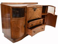 Art Deco Drinks Cabinet Walnut Vintage 1930s (11 of 16) Art Deco Drinks Cabinet Walnut Vintage 1930s (11 of 16)