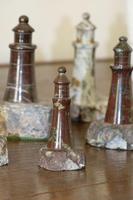 Rare Marble Collection of 9 Carved Lighthouse (11 of 15) Rare Marble Collection of 9 Carved Lighthouse (11 of 15)
