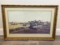 Victorian Coloured Lithograph Horse Race Grand National by Godfrey Douglas Giles (13 of 37) Victorian Coloured Lithograph Horse Race Grand National by Godfrey Douglas Giles (13 of 37)
