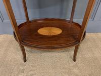 Edwardian Inlaid Mahogany 2 Tier Table (5 of 10) Edwardian Inlaid Mahogany 2 Tier Table (5 of 10)