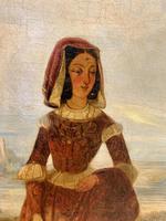 Huge 19th Century French Oil on Canvas Portrait (4 of 10) Huge 19th Century French Oil on Canvas Portrait (4 of 10)