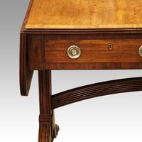 Regency Mahogany Inlaid Sofa Table (12 of 13) Regency Mahogany Inlaid Sofa Table (12 of 13)