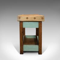 Antique Butcher's Chopping Block, Beech, Teak, Work Bench, Kitchen Island, Table (8 of 11) Antique Butcher's Chopping Block, Beech, Teak, Work Bench, Kitchen Island, Table (8 of 11)