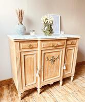 Large French Sideboard / Vintage Marble Sideboard / Buffet (2 of 7) Large French Sideboard / Vintage Marble Sideboard / Buffet (2 of 7)