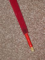 Antique Red / Orange Patterned Canopy Umbrella W/Red Velvet Handle & Canopy Cover (11 of 14) Antique Red / Orange Patterned Canopy Umbrella W/Red Velvet Handle & Canopy Cover (11 of 14)
