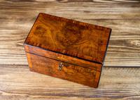 Twin Burr Walnut Tea Caddy 1870 (4 of 9) Twin Burr Walnut Tea Caddy 1870 (4 of 9)