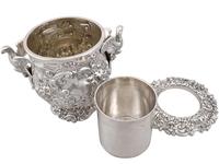 Antique George III Sterling Silver Wine Cooler (9 of 18) Antique George III Sterling Silver Wine Cooler (9 of 18)