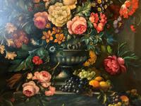 Dutch 18thc Manner RARE Huge Pair Vintage Fruit Floral Still Life Oil Paintings (16 of 23) Dutch 18thc Manner RARE Huge Pair Vintage Fruit Floral Still Life Oil Paintings (16 of 23)