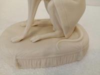 Rare 19th Century Parian Figure of a Seated Greyhound (5 of 6) Rare 19th Century Parian Figure of a Seated Greyhound (5 of 6)