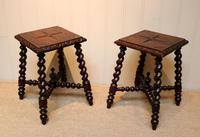 Pair Of Carved Oak Tables (8 of 9) Pair Of Carved Oak Tables (8 of 9)