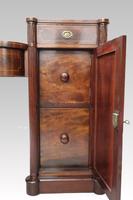 Georgian Figured Mahogany Pedestal Sideboard (8 of 14) Georgian Figured Mahogany Pedestal Sideboard (8 of 14)