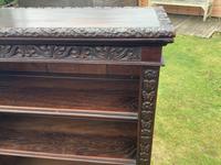 Carved Oak Open Bookcase (4 of 4) Carved Oak Open Bookcase (4 of 4)