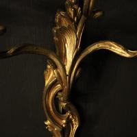 French Pair Of Antique Bronze Wall Sconces (4 of 10) French Pair Of Antique Bronze Wall Sconces (4 of 10)