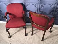 Pair of Mahogany Desk Chairs c.1920 (6 of 15) Pair of Mahogany Desk Chairs c.1920 (6 of 15)