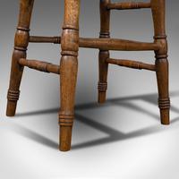 Antique Artist's Stool, English, Beech, Ash, Saddle Seat, Victorian c.1900 (12 of 12) Antique Artist's Stool, English, Beech, Ash, Saddle Seat, Victorian c.1900 (12 of 12)