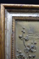 Early 20th Century Cold Cast Bronze Plaque of Two Lovebirds (4 of 5) Early 20th Century Cold Cast Bronze Plaque of Two Lovebirds (4 of 5)