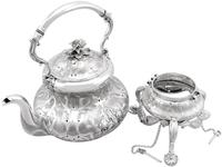 Sterling Silver Spirit Kettle - Antique Victorian (1866) (5 of 15) Sterling Silver Spirit Kettle - Antique Victorian (1866) (5 of 15)