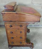 Antique 19th Century Walnut Inlaid Davenport Desk (3 of 11) Antique 19th Century Walnut Inlaid Davenport Desk (3 of 11)