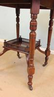 Antique Walnut Shaped Occasional Centre Table (5 of 6) Antique Walnut Shaped Occasional Centre Table (5 of 6)