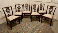 Set of 6 Good Quality Chippendale Style Mahogany Dining Chairs (6 of 6) Set of 6 Good Quality Chippendale Style Mahogany Dining Chairs (6 of 6)