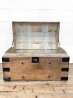 Rustic Antique Pine Dome Top Trunk (5 of 9) Rustic Antique Pine Dome Top Trunk (5 of 9)