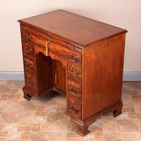 Mahogany Kneehole Desk With Brushing Slide (13 of 17) Mahogany Kneehole Desk With Brushing Slide (13 of 17)