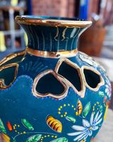 Large Vase by H.Bequet Quaregnon Belguim (4 of 4) Large Vase by H.Bequet Quaregnon Belguim (4 of 4)