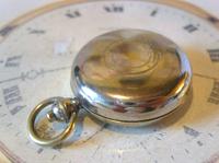 Antique Pocket Watch Chain Compass Fob 1910 Edwardian French Silver Nickel Fob (3 of 8) Antique Pocket Watch Chain Compass Fob 1910 Edwardian French Silver Nickel Fob (3 of 8)