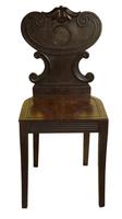Pair of Regency Mahogany Hall Chairs (3 of 5) Pair of Regency Mahogany Hall Chairs (3 of 5)