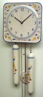 Rare Kitch Ceramic Pot Clock – Weight Driven 1950s Kitchen Striking Wall Clock (2 of 10) Rare Kitch Ceramic Pot Clock – Weight Driven 1950s Kitchen Striking Wall Clock (2 of 10)