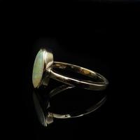 Antique Colourful Natural Opal Oval Solitaire 9ct 9K Gold Ring (7 of 9) Antique Colourful Natural Opal Oval Solitaire 9ct 9K Gold Ring (7 of 9)