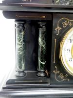 Fine Slate & Marble Mantel Clock 8 Day Striking Mantle Clock (3 of 9) Fine Slate & Marble Mantel Clock 8 Day Striking Mantle Clock (3 of 9)