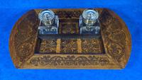 William IV Satinwood & Rosewood Inkstand (7 of 12) William IV Satinwood & Rosewood Inkstand (7 of 12)
