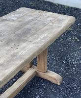 Large French Rustic Bleached Oak Farmhouse Dining Table (28 of 36) Large French Rustic Bleached Oak Farmhouse Dining Table (28 of 36)