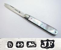 Antique Victorian 1878 Small Solid Sterling Silver Mother of Pearl Mop English Folding Pocket Fruit Penknife (5 of 5) Antique Victorian 1878 Small Solid Sterling Silver Mother of Pearl Mop English Folding Pocket Fruit Penknife (5 of 5)