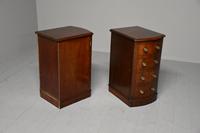 Pair of Victorian Mahogany Bow-front Bedside Cabinets (6 of 7) Pair of Victorian Mahogany Bow-front Bedside Cabinets (6 of 7)