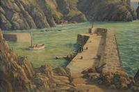 Mullion Cove-Cornwall by Leonard G Kersley (3 of 7) Mullion Cove-Cornwall by Leonard G Kersley (3 of 7)