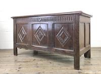 Antique 18th Century Oak Coffer With Carved Front (16 of 16) Antique 18th Century Oak Coffer With Carved Front (16 of 16)