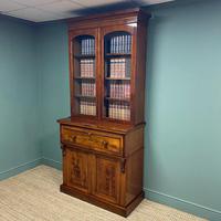 Superb Quality Victorian Mahogany Antique Glazed Secretaire Bookcase On Cupboard (2 of 8) Superb Quality Victorian Mahogany Antique Glazed Secretaire Bookcase On Cupboard (2 of 8)