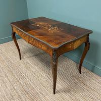 Stunning Large 19th Century Kingwood Antique Writing Table (5 of 8) Stunning Large 19th Century Kingwood Antique Writing Table (5 of 8)