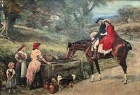 19thC English School - Horse & Hound Country landscape Oil Painting (10 of 11) 19thC English School - Horse & Hound Country landscape Oil Painting (10 of 11)