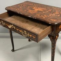 Rare 18th Century Dutch Marquetry Writing Table (9 of 13) Rare 18th Century Dutch Marquetry Writing Table (9 of 13)