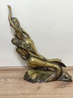 Art Deco French Signed Gilt Bronze 2 Female Nude Mermaids Swimming Statue c.1930 (30 of 41) Art Deco French Signed Gilt Bronze 2 Female Nude Mermaids Swimming Statue c.1930 (30 of 41)